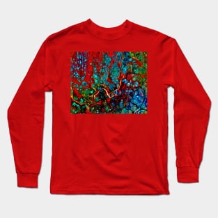 volcano under the sea Long Sleeve T-Shirt